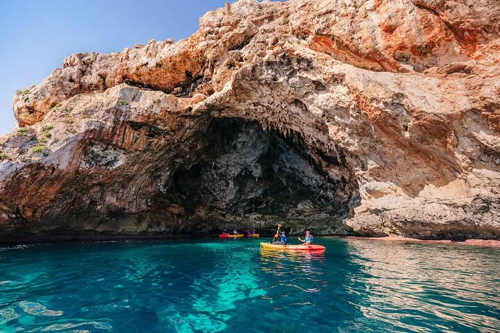 Cala Varques Guided Kayak Sea Caves Expedition & Snorkeling