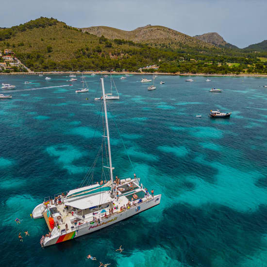 Exclusive Catamaran Route in Alcudia & Formentor with Click Mallorca
