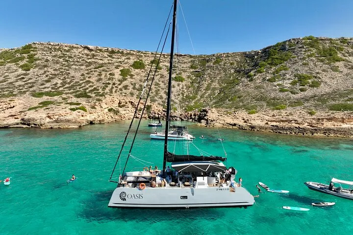 Catamaran Sailing in Palma Mallorca with Aperitif and BBQ