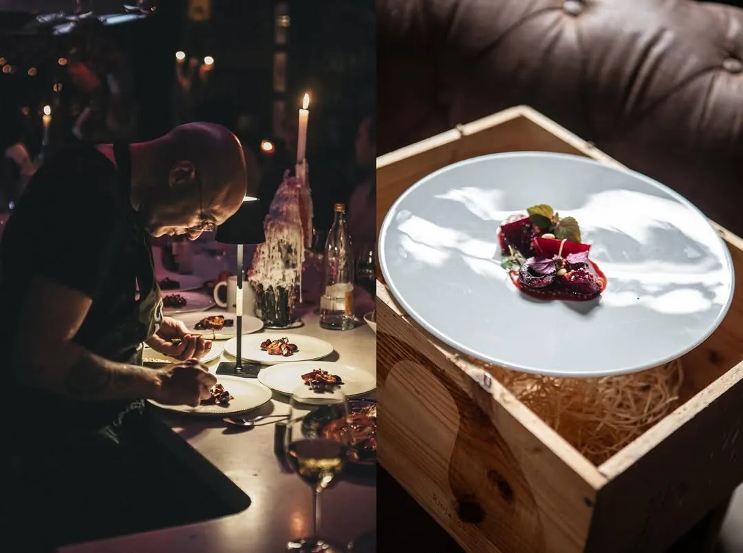 Clandestí — Menú degustación con cocina abierta