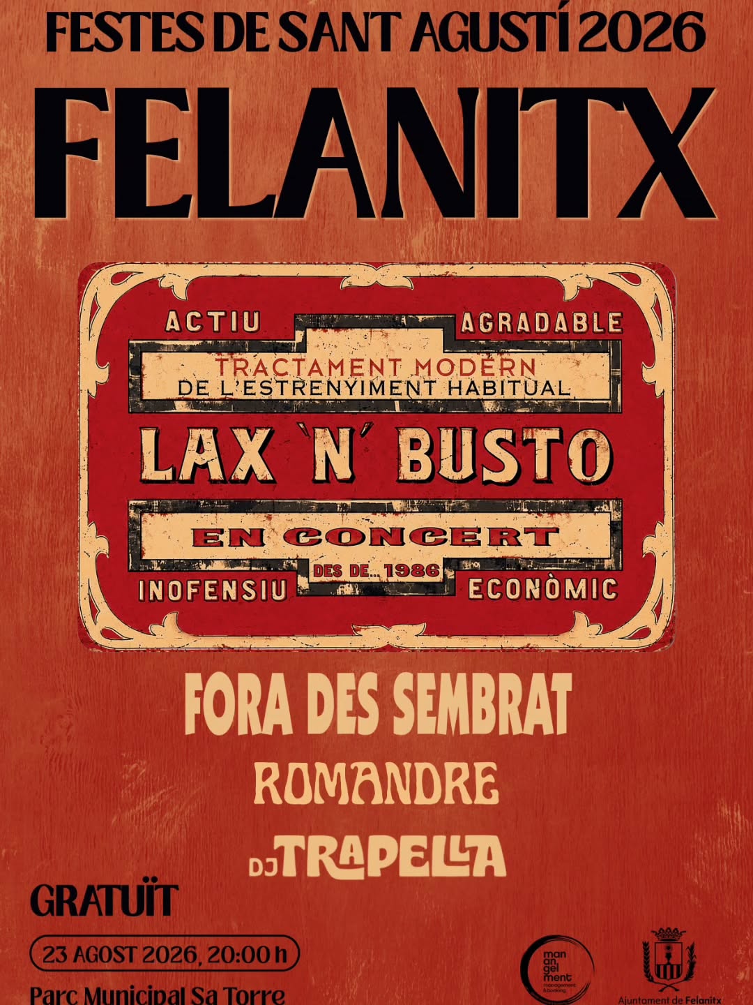 Lax'n'Busto en Sant Agustí — Felanitx