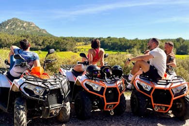 Mallorca Guided Quad Bike Tour with Snorkeling and Cliff Jumping