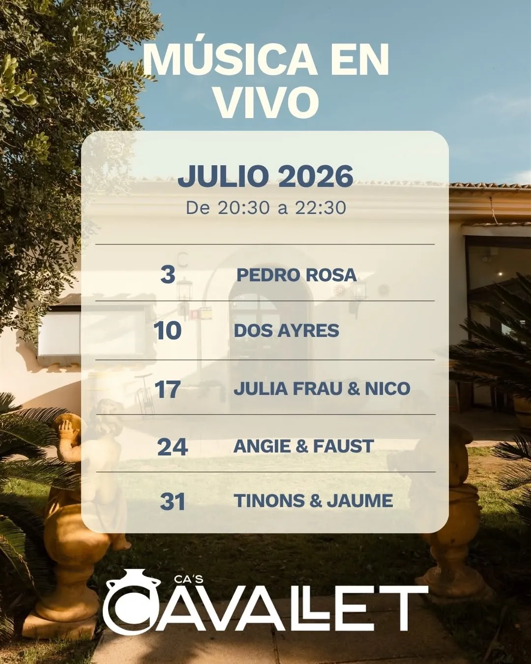 Música en Vivo en Ca's Cavallet