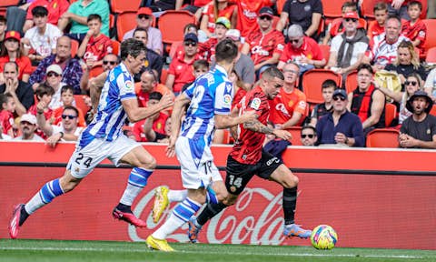 RCD Mallorca Football Match at Son Moix Stadium
