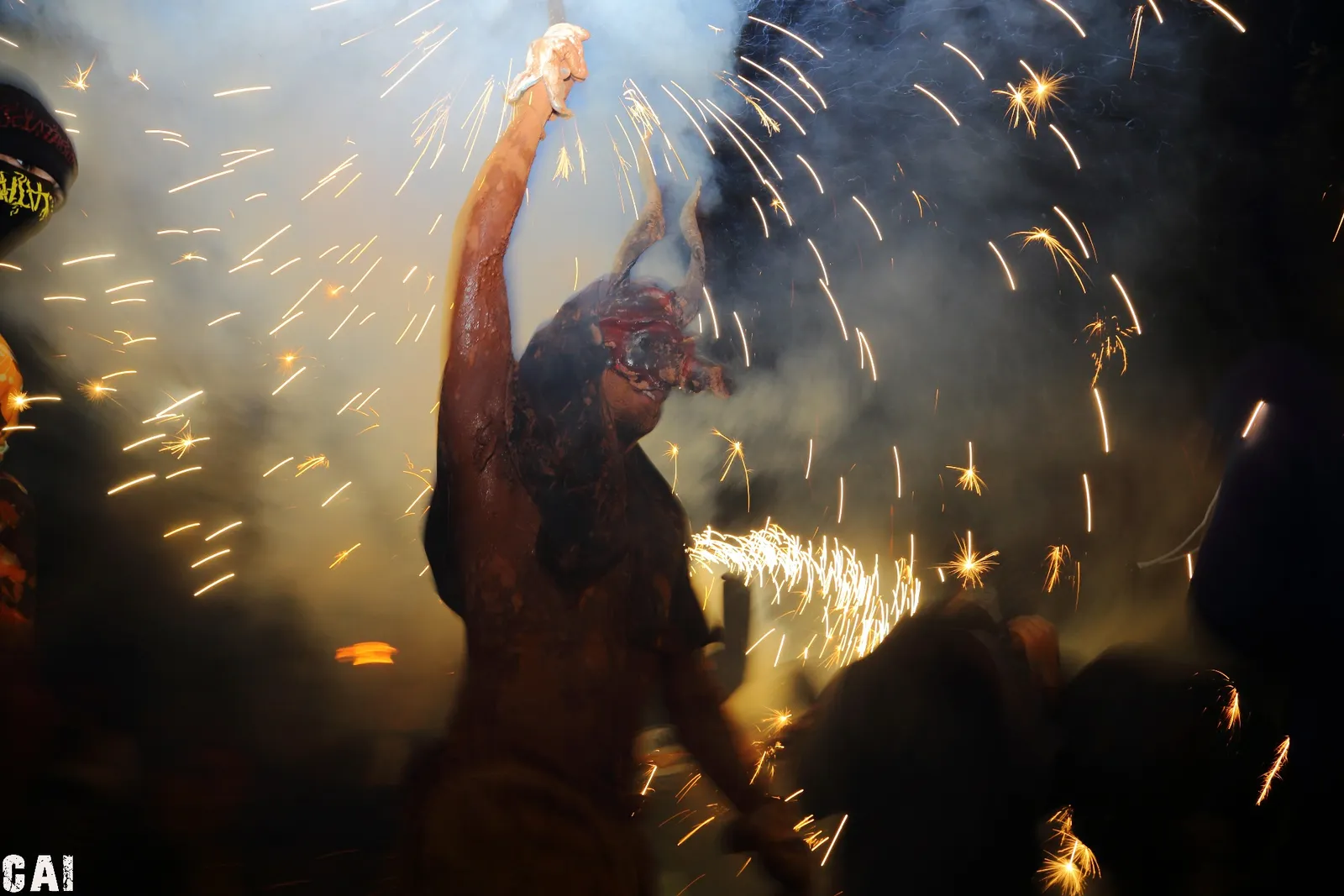 Esclatabutzes de Sóller — the Nit de Foc correfoc at the Festes de Sant Bartomeu