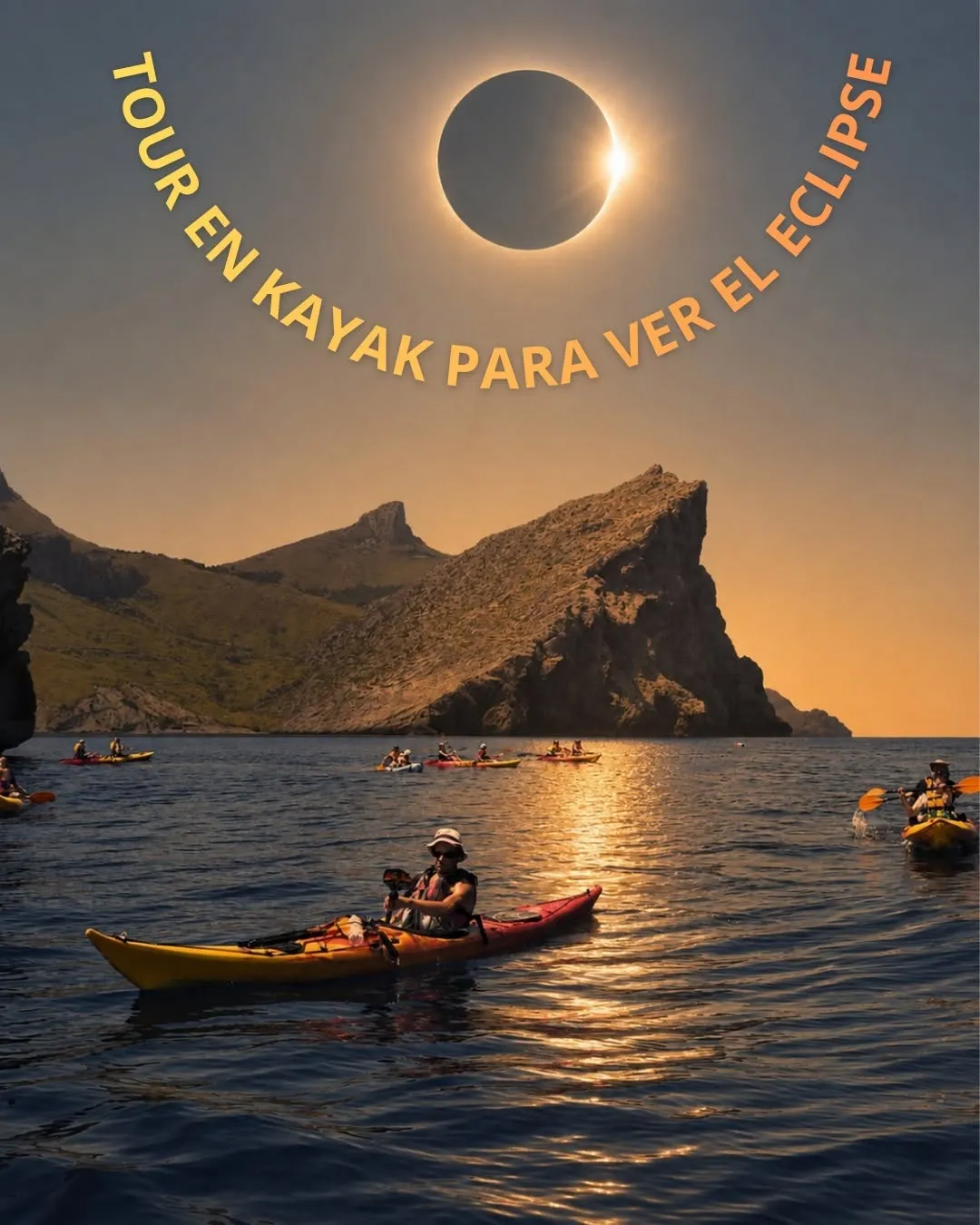 Solar Eclipse Kayak Tour