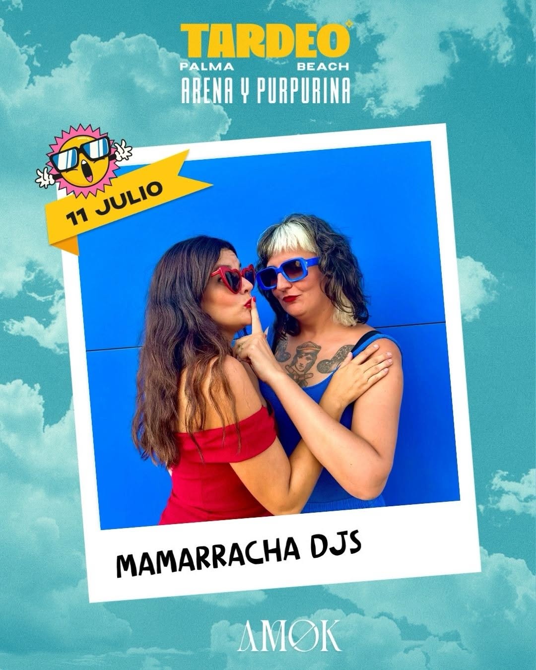 Tardeo Palma Beach – Arena y Purpurina