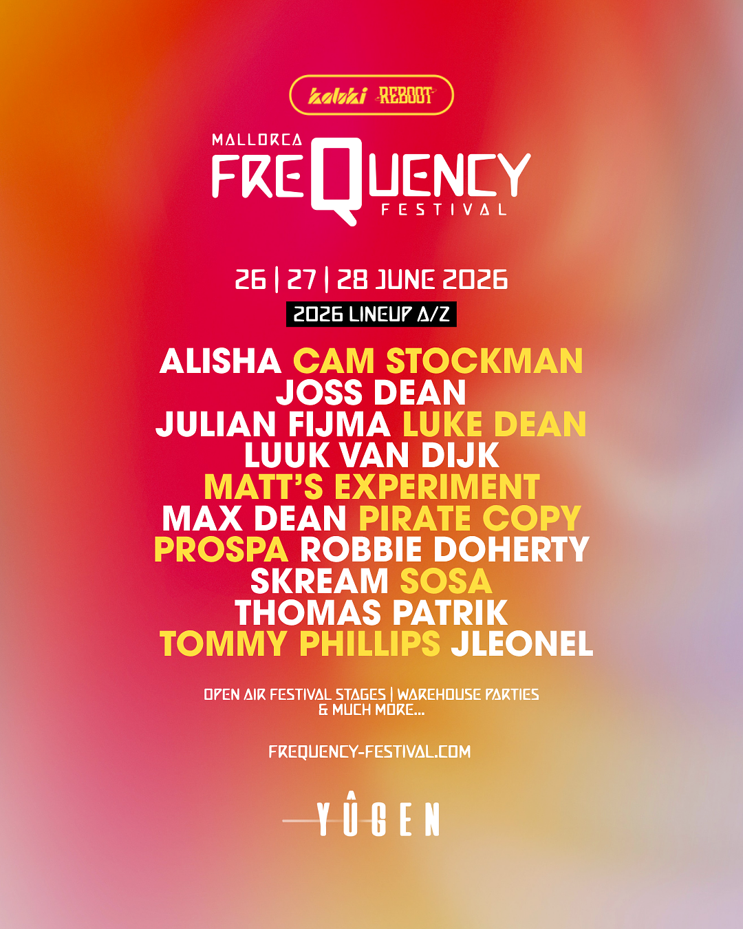 Frequency Festival 2026 – Weekend Completo